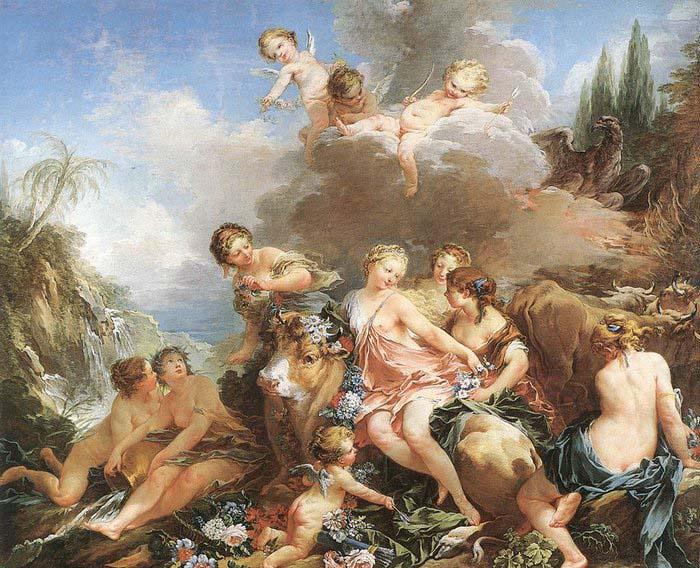 The Rape of Europa, Francois Boucher